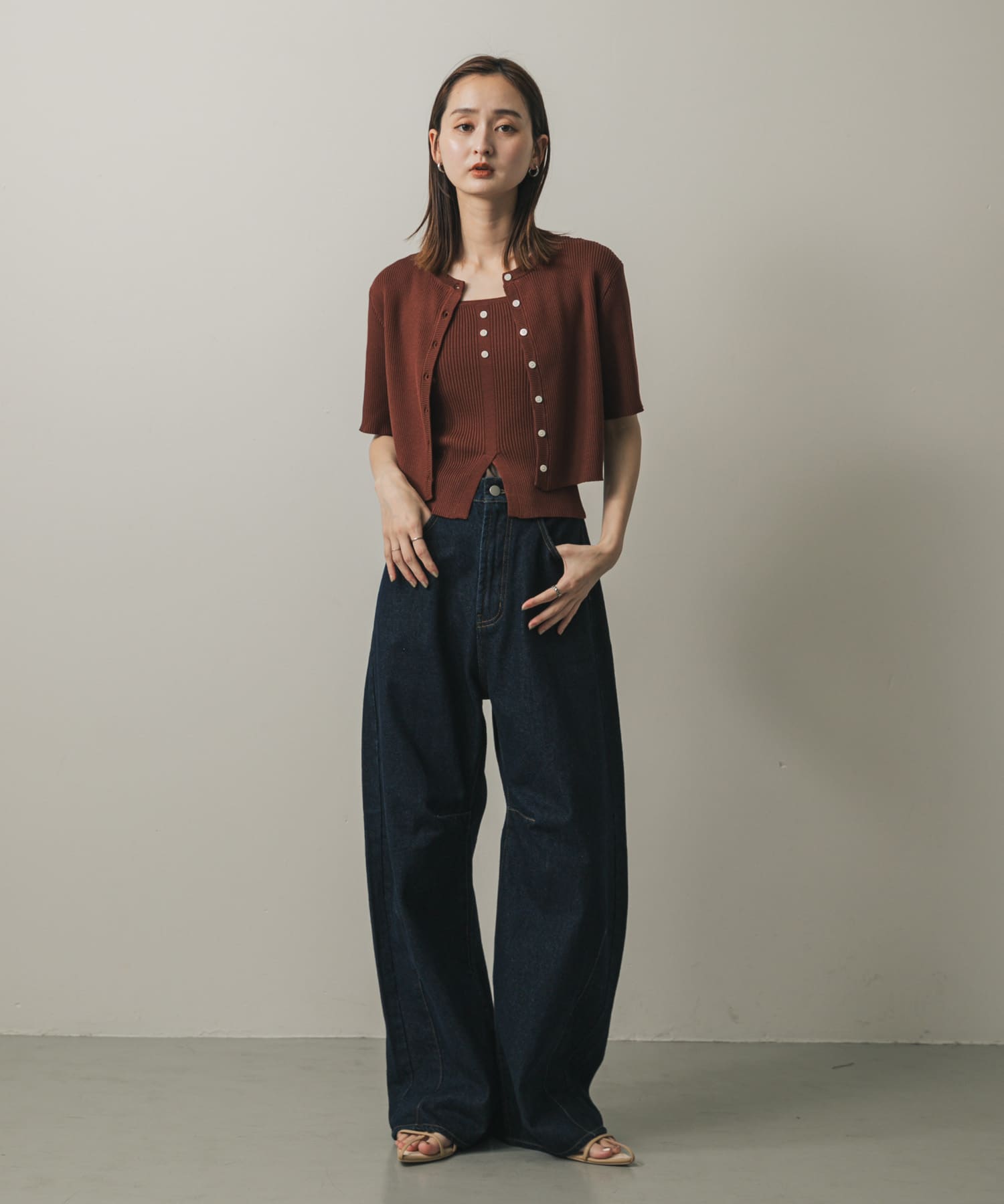 身長：169cm サイズ：L