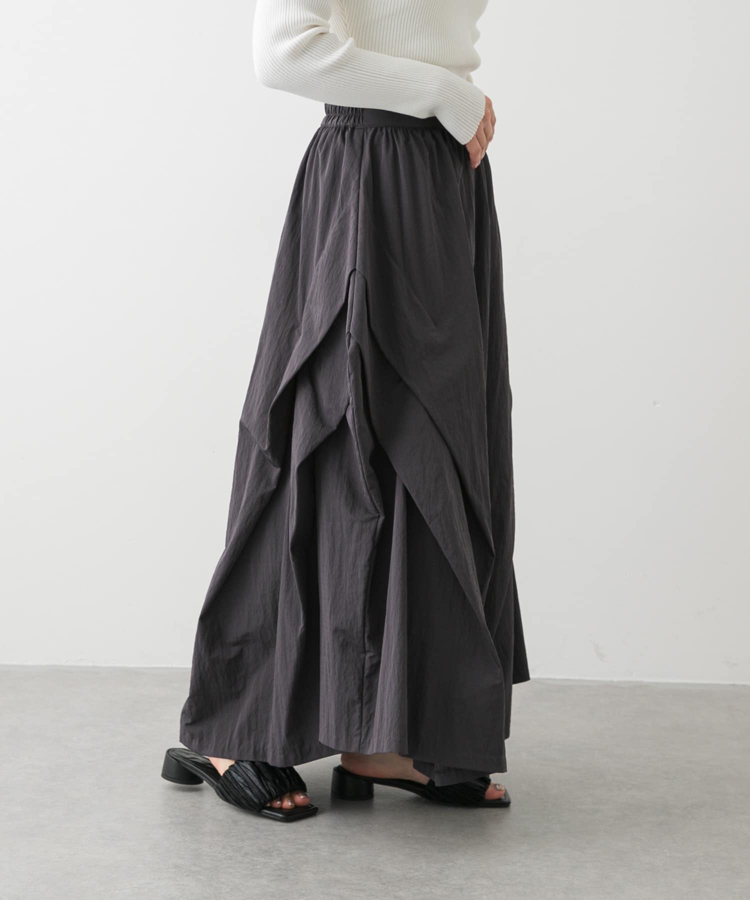 身長：158cm サイズ：one