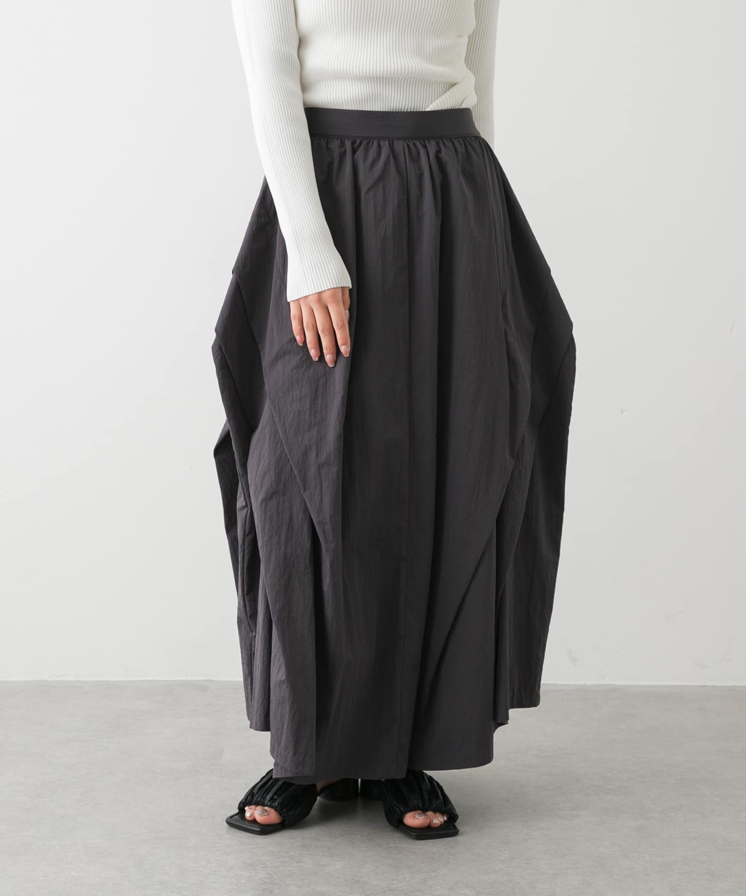 身長：158cm サイズ：one