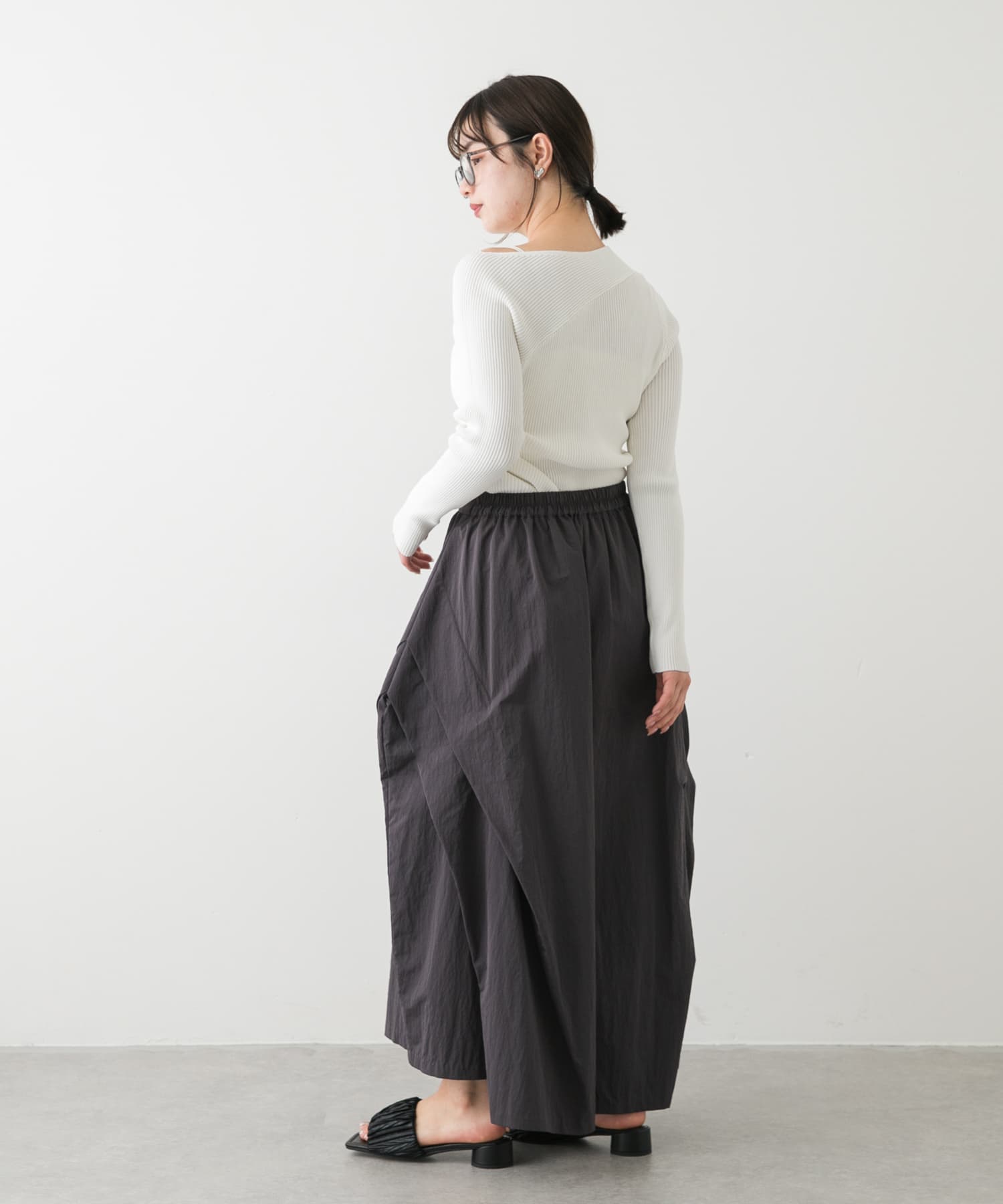 身長：158cm サイズ：one