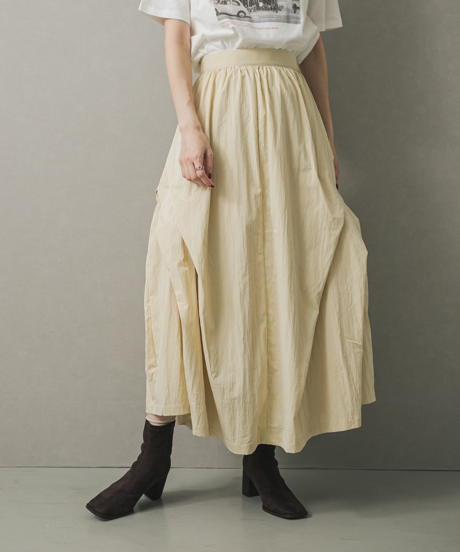 身長：169cm サイズ：one