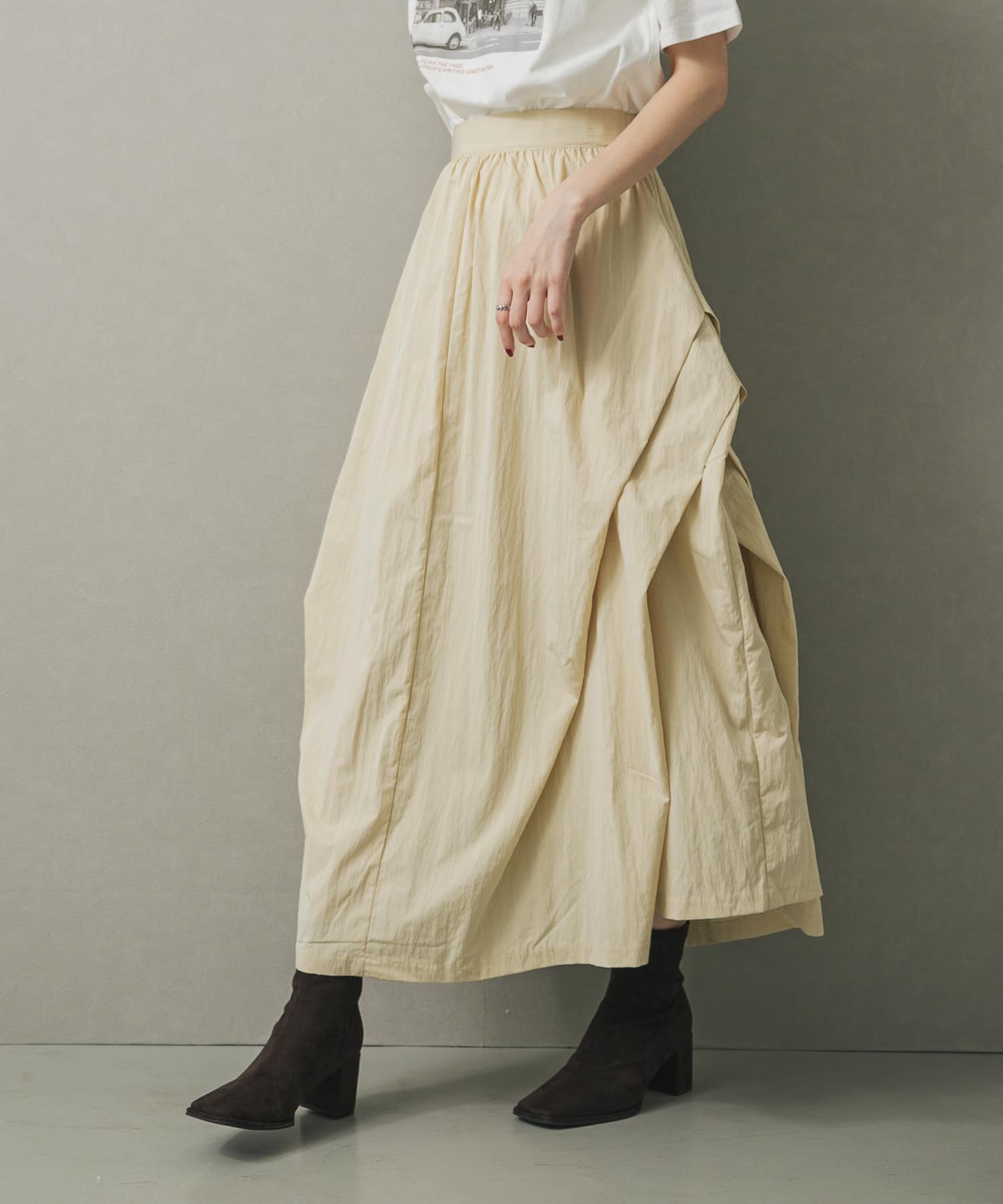 身長：169cm サイズ：one