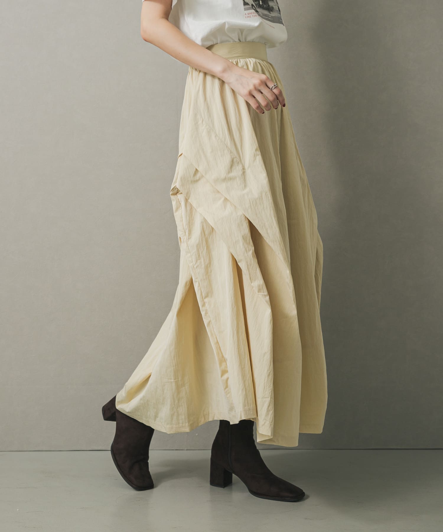 身長：169cm サイズ：one