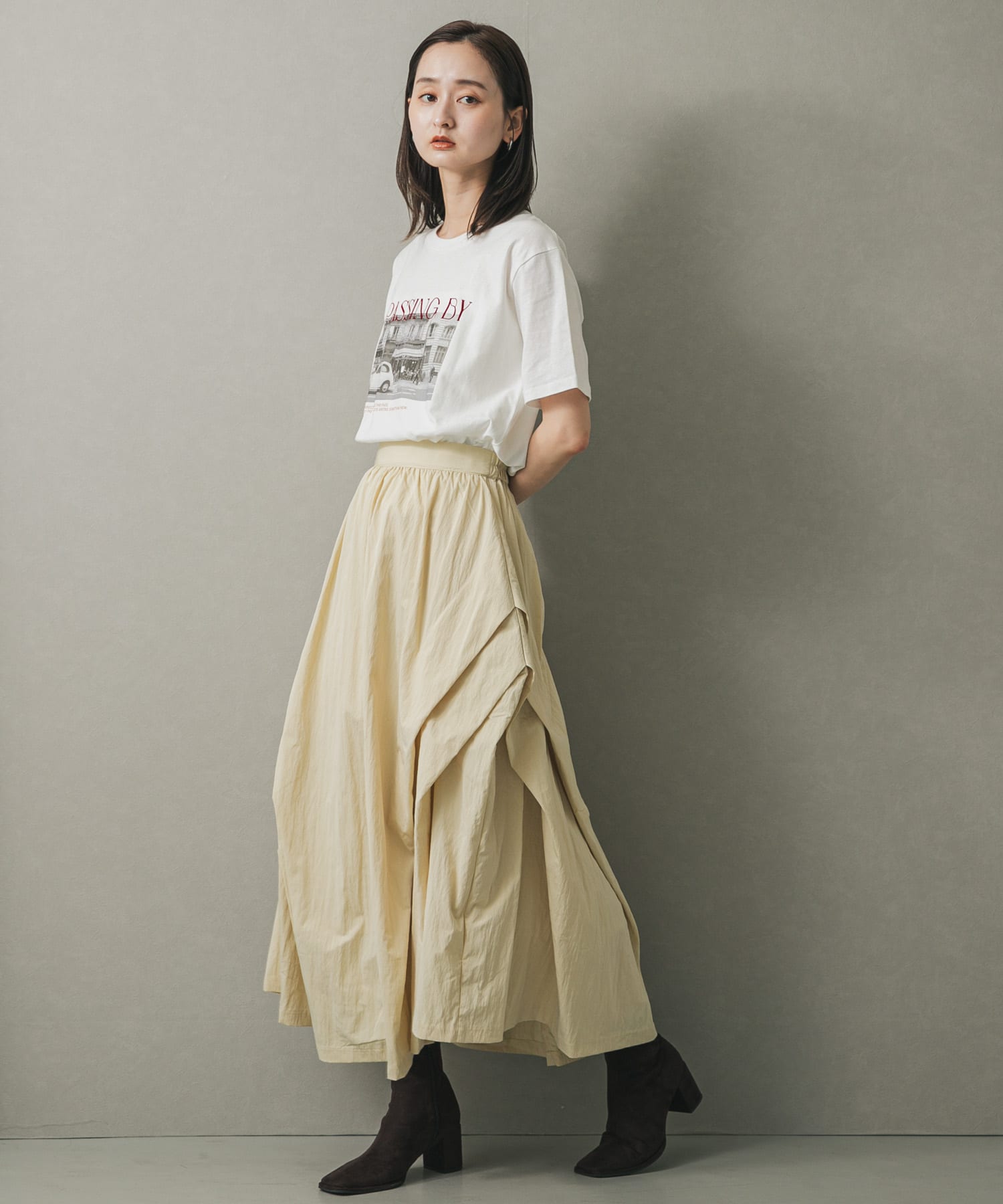 身長：169cm サイズ：one