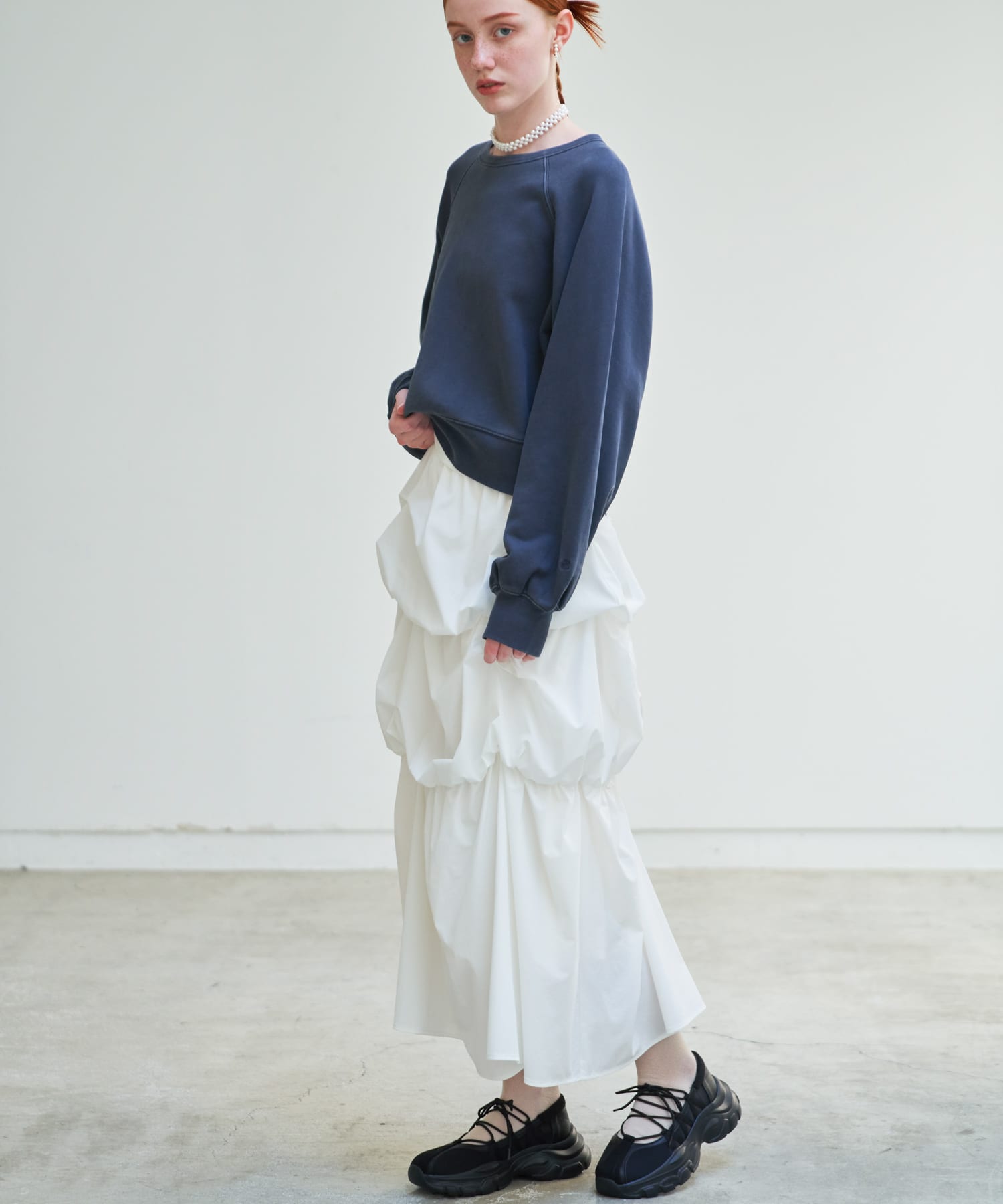 身長：172cm サイズ：one