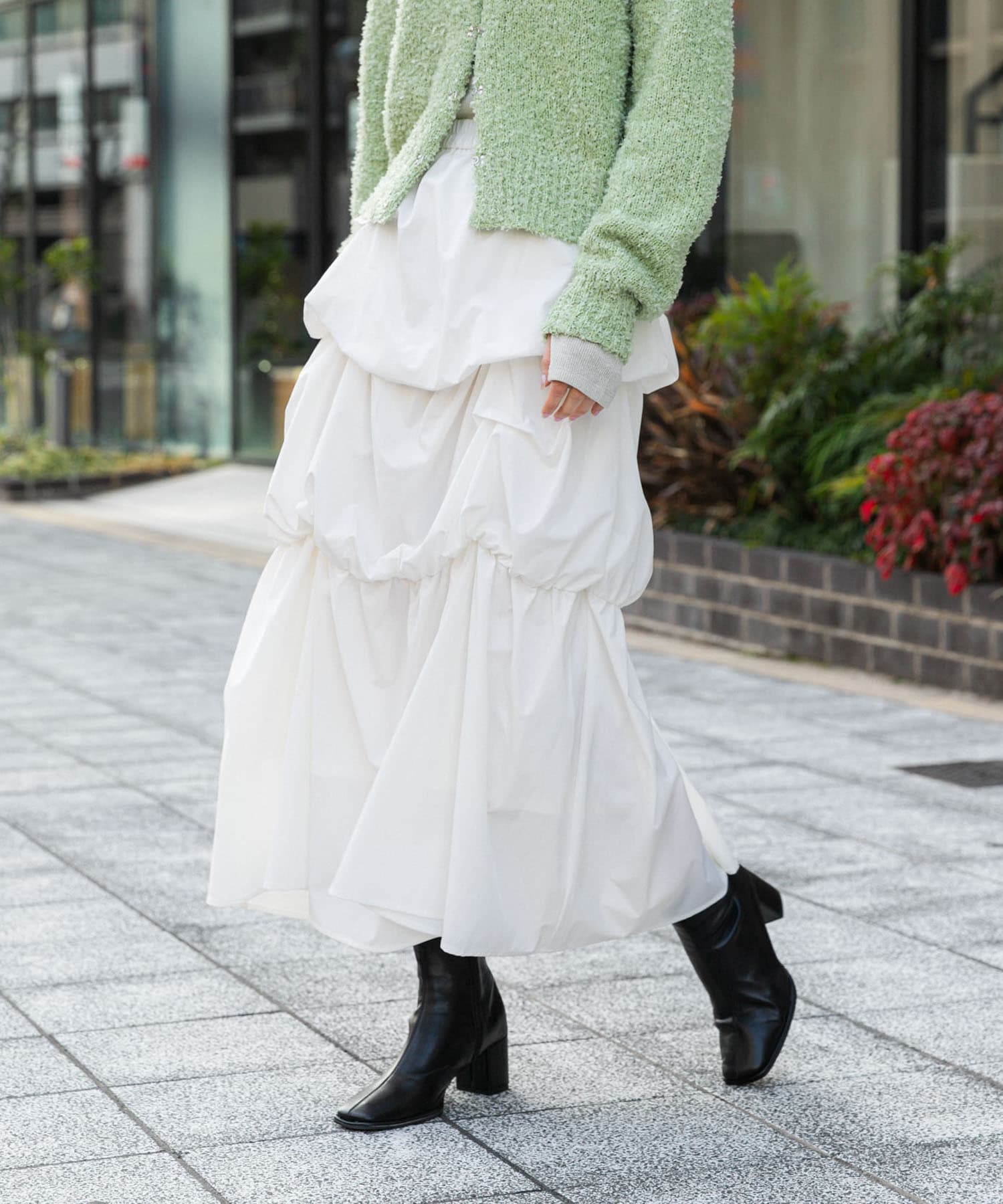 身長：169cm サイズ：one