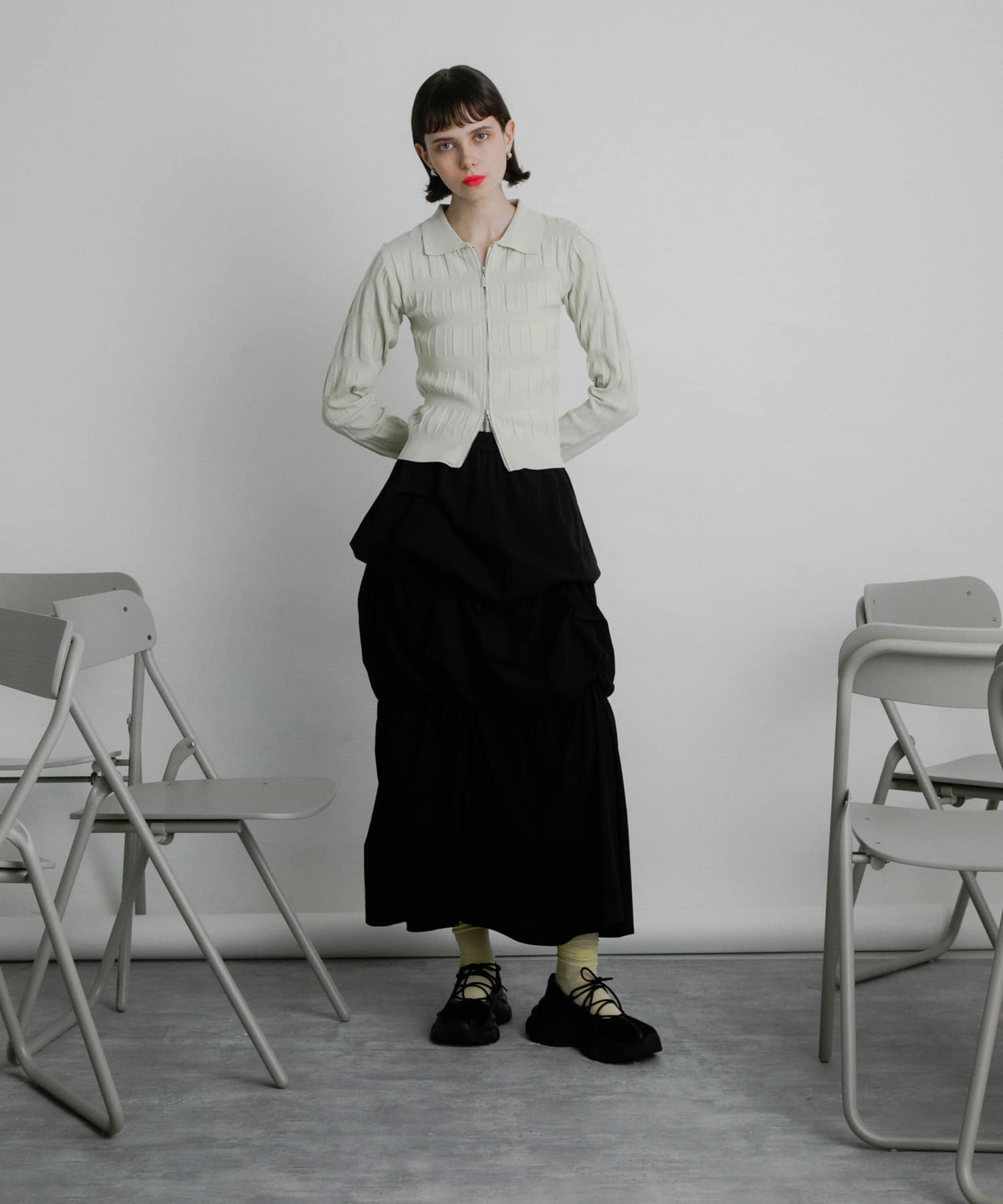 身長：174cm サイズ：one