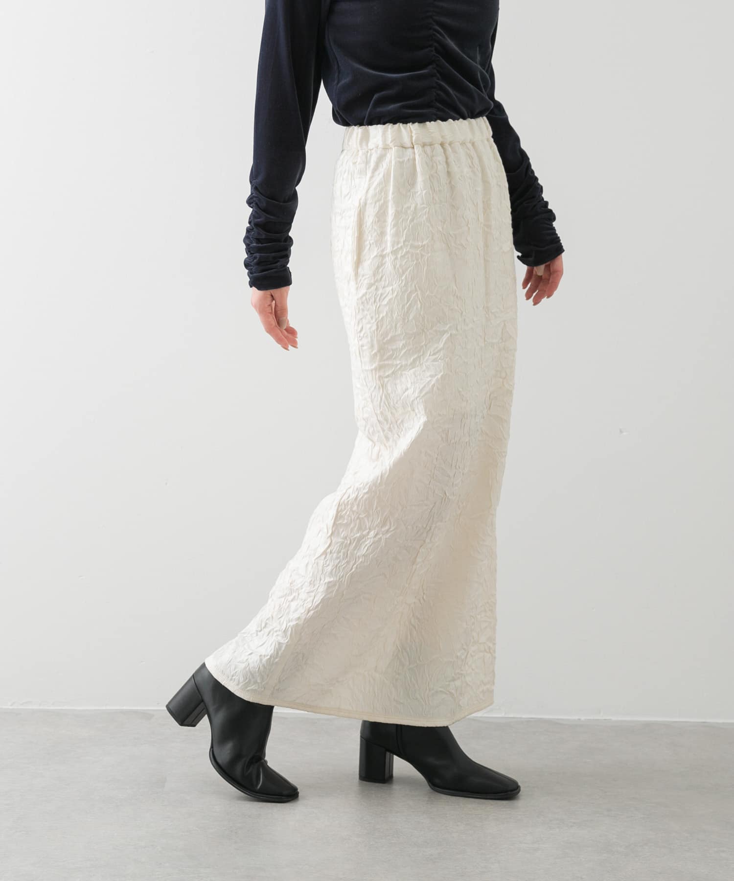 シャイニークリンクルイージースカート