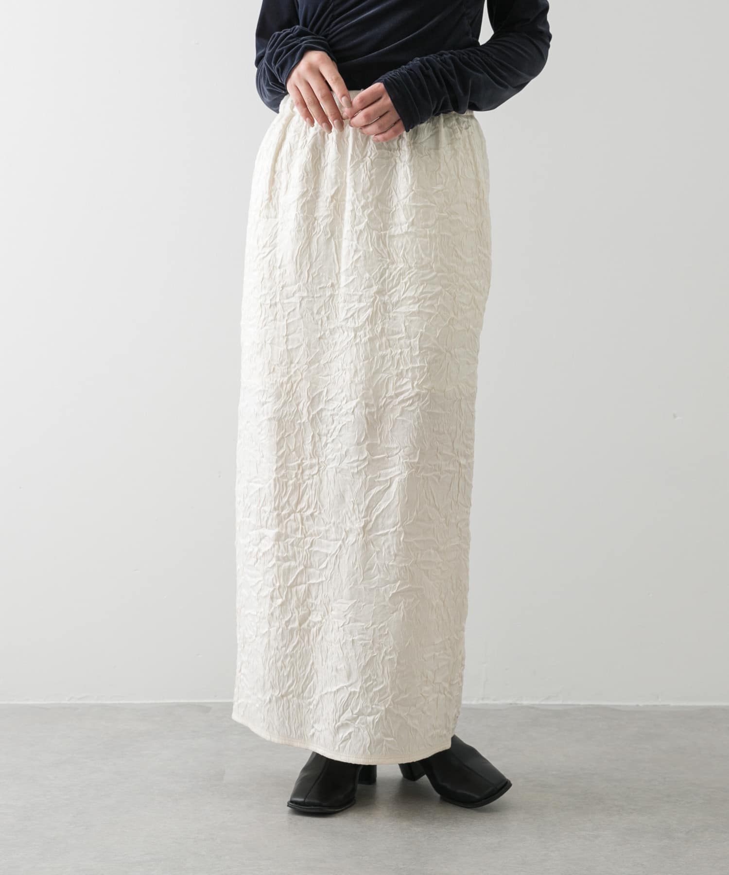 身長：158cm サイズ：one