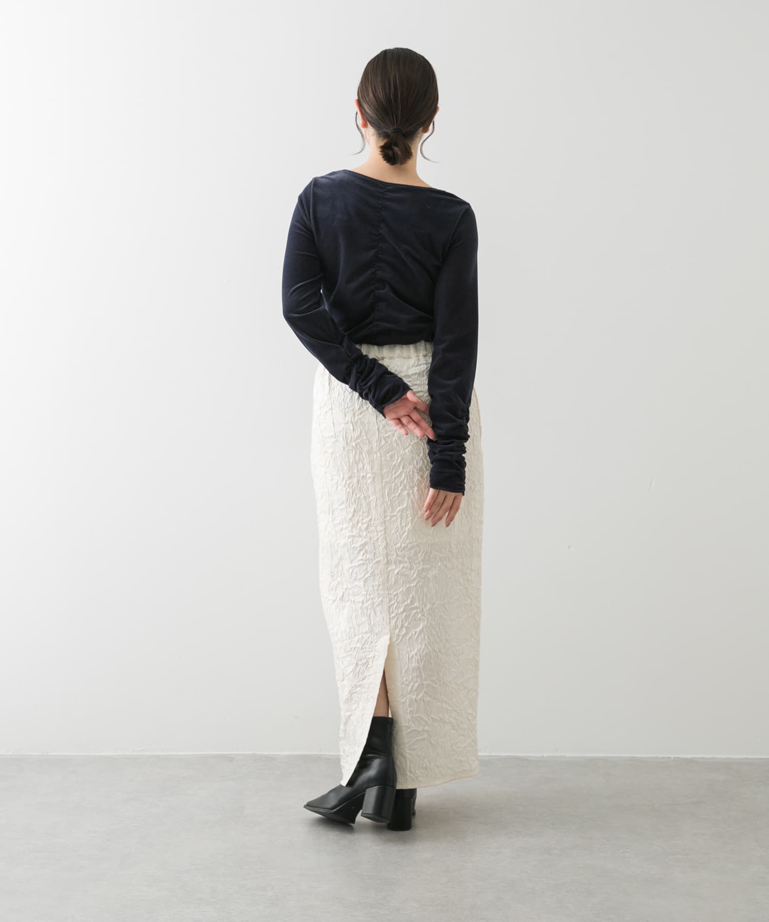 身長：158cm サイズ：one