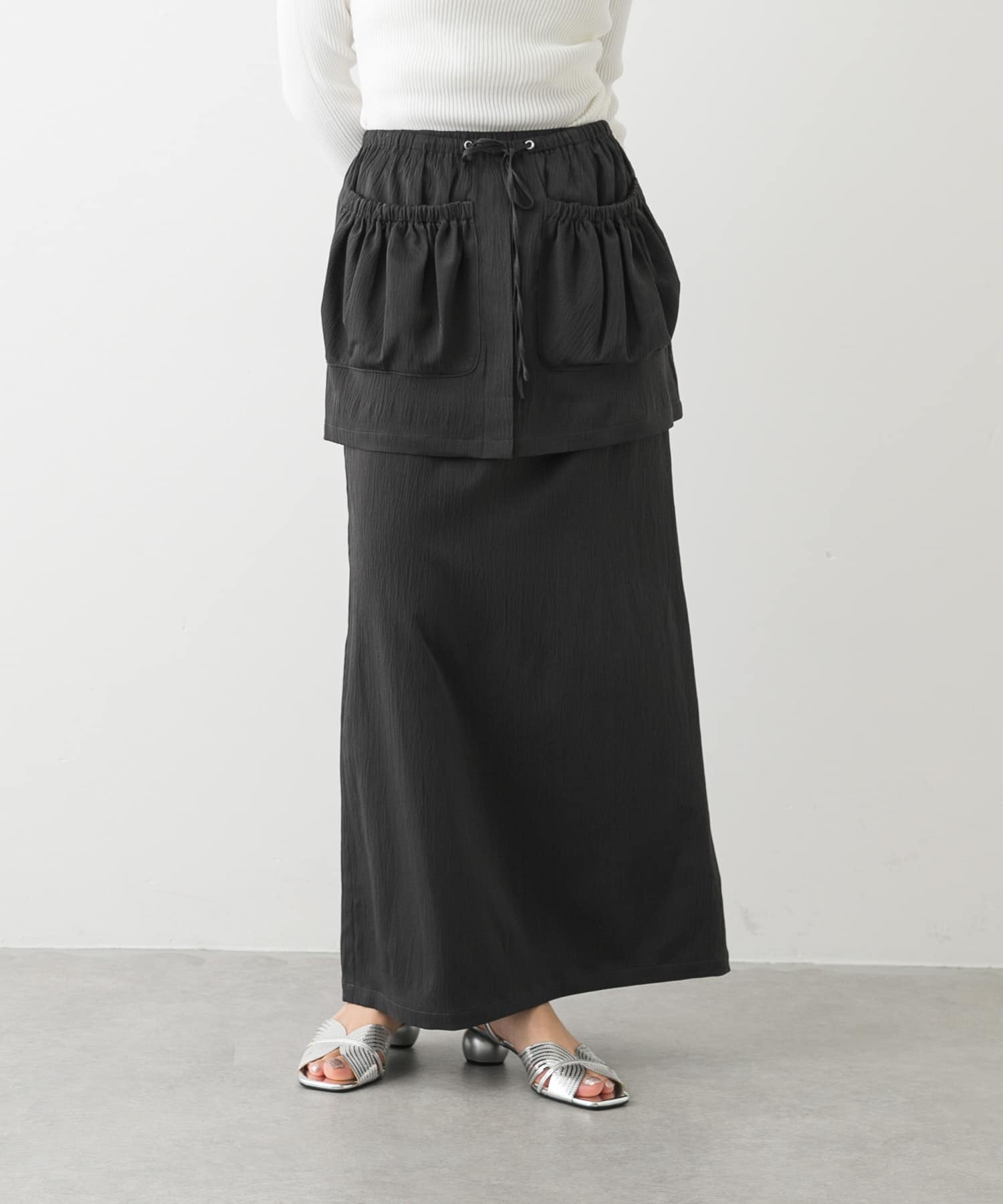 身長：158cm サイズ：one