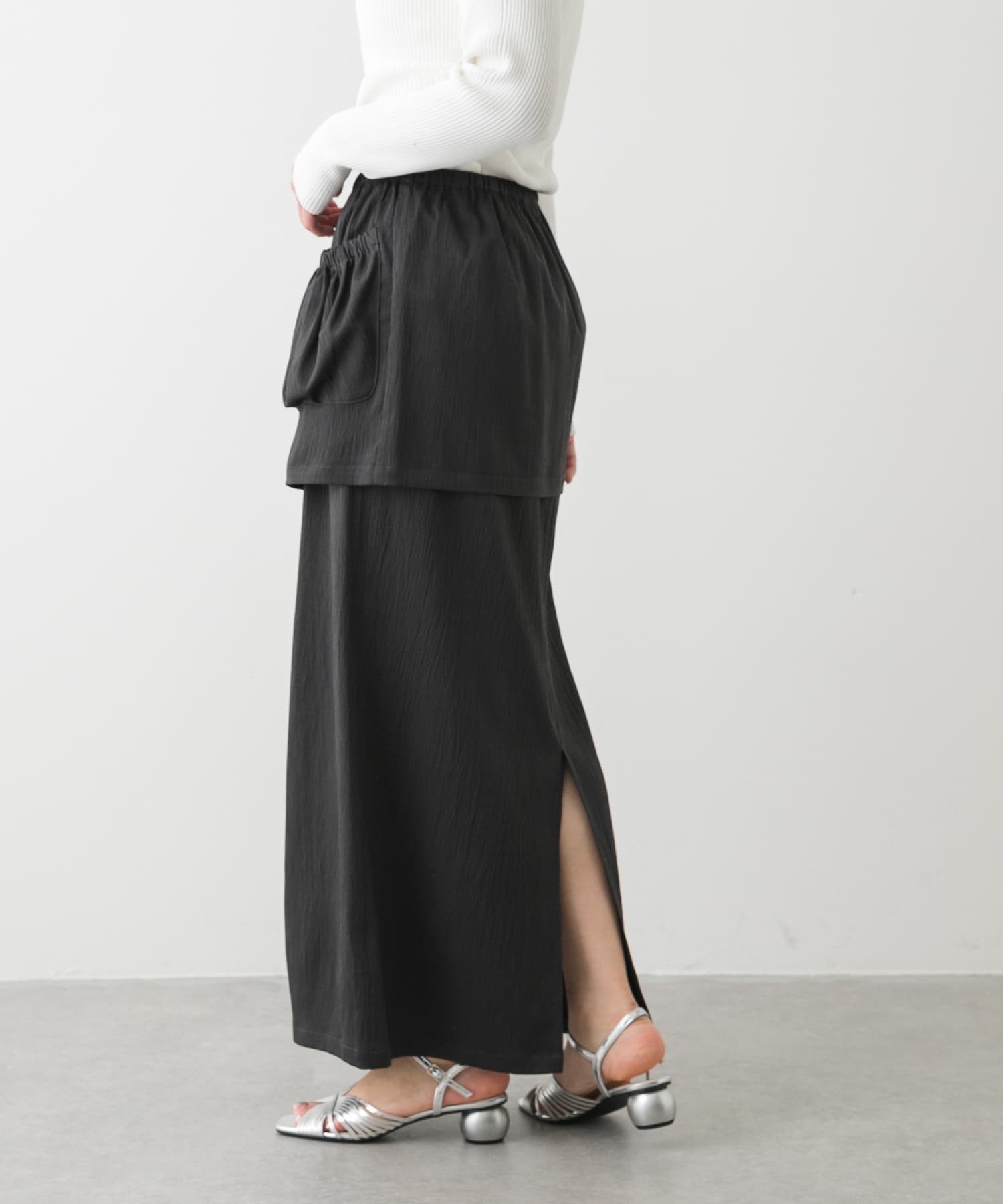 身長：158cm サイズ：one