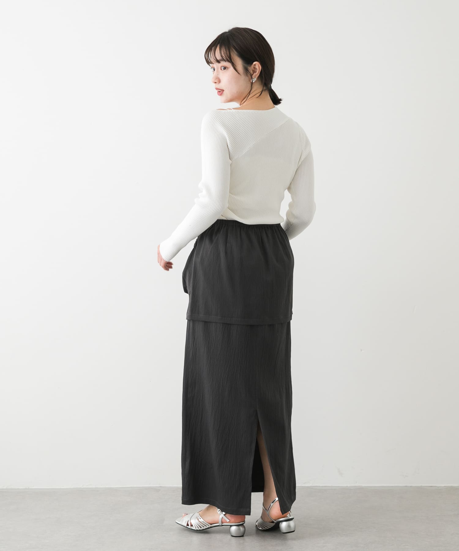 身長：158cm サイズ：one