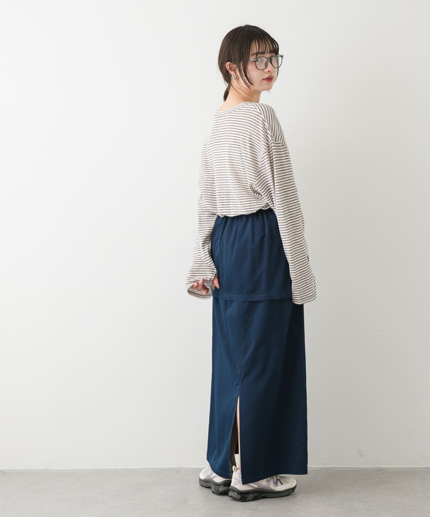 身長：158cm サイズ：one