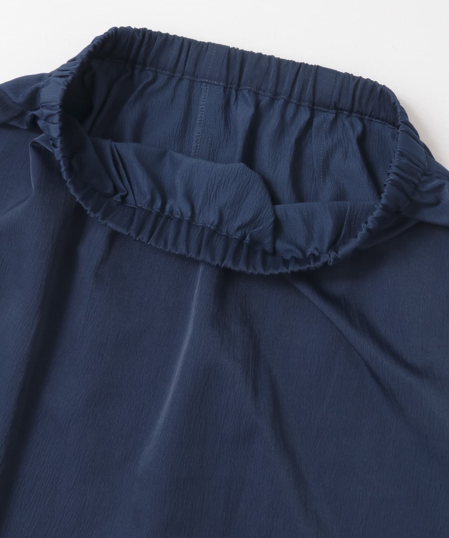 ギャザーポケットレイヤードスカート NAVY one
