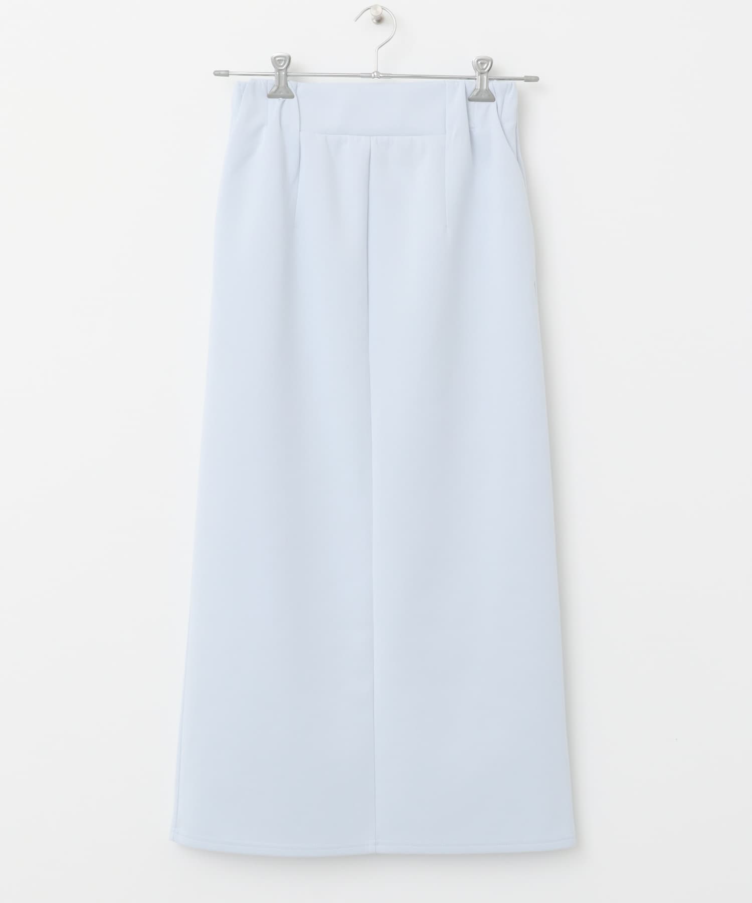 ダンボールカットストレートスカート L.BLUE one