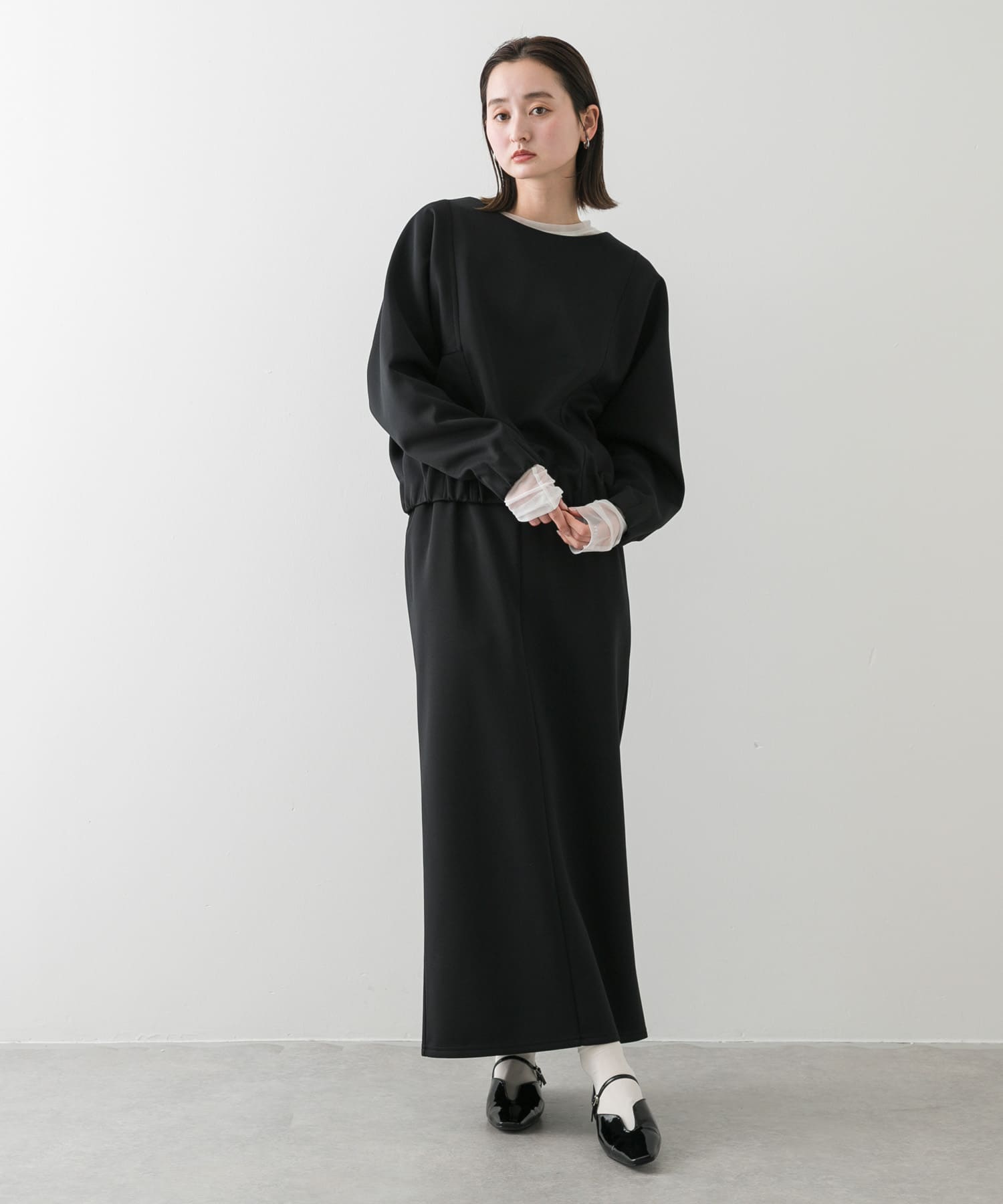 身長：169cm サイズ：one