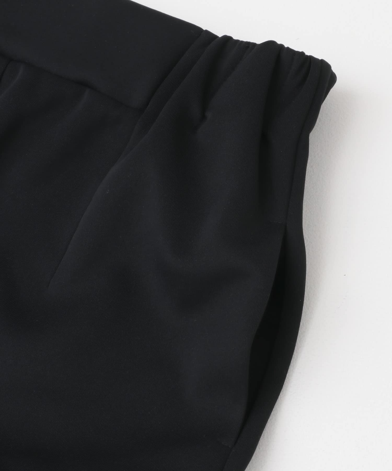 ダンボールカットストレートスカート BLACK one