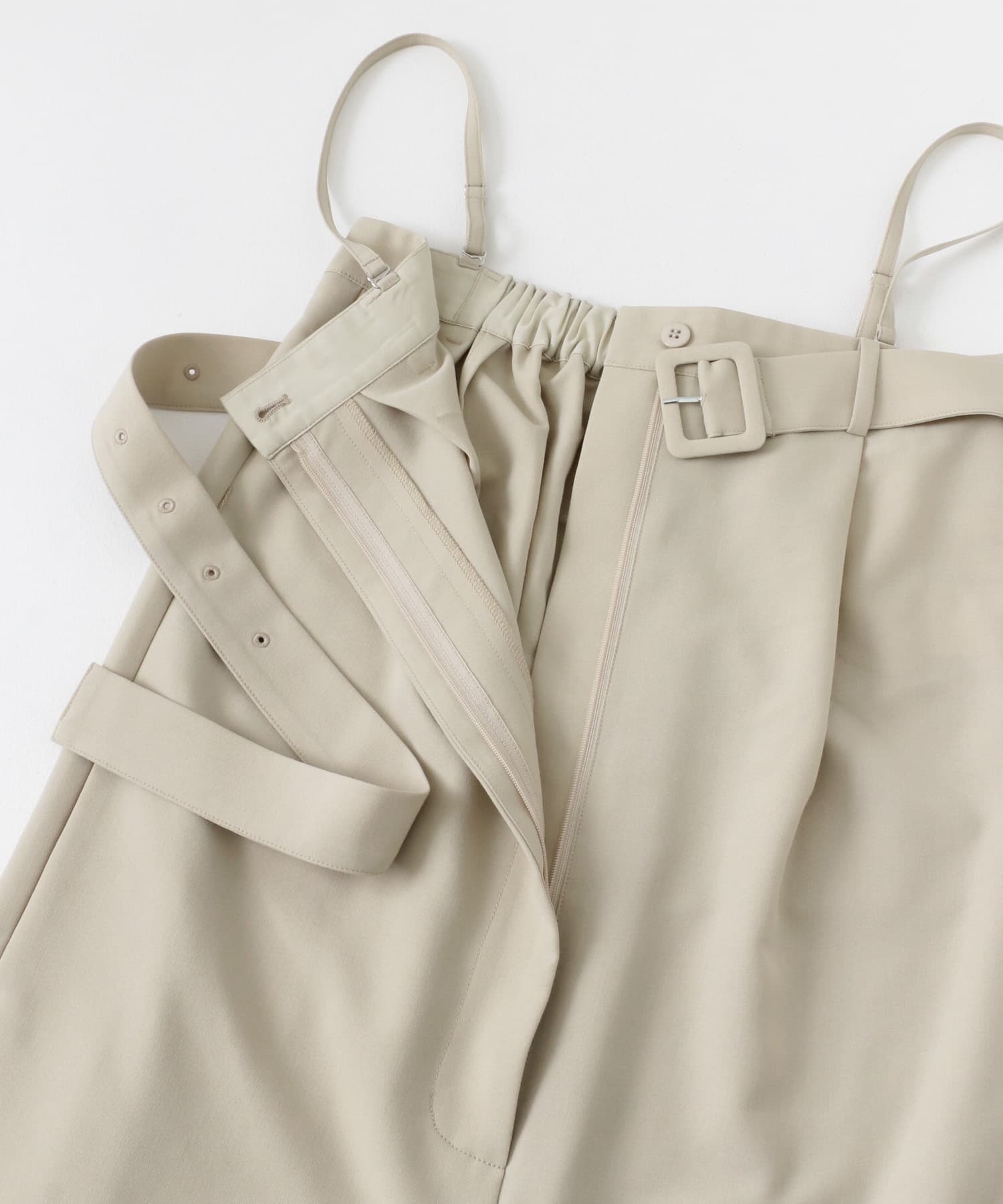 2WAYベルトツキベアパンツ GREIGE S