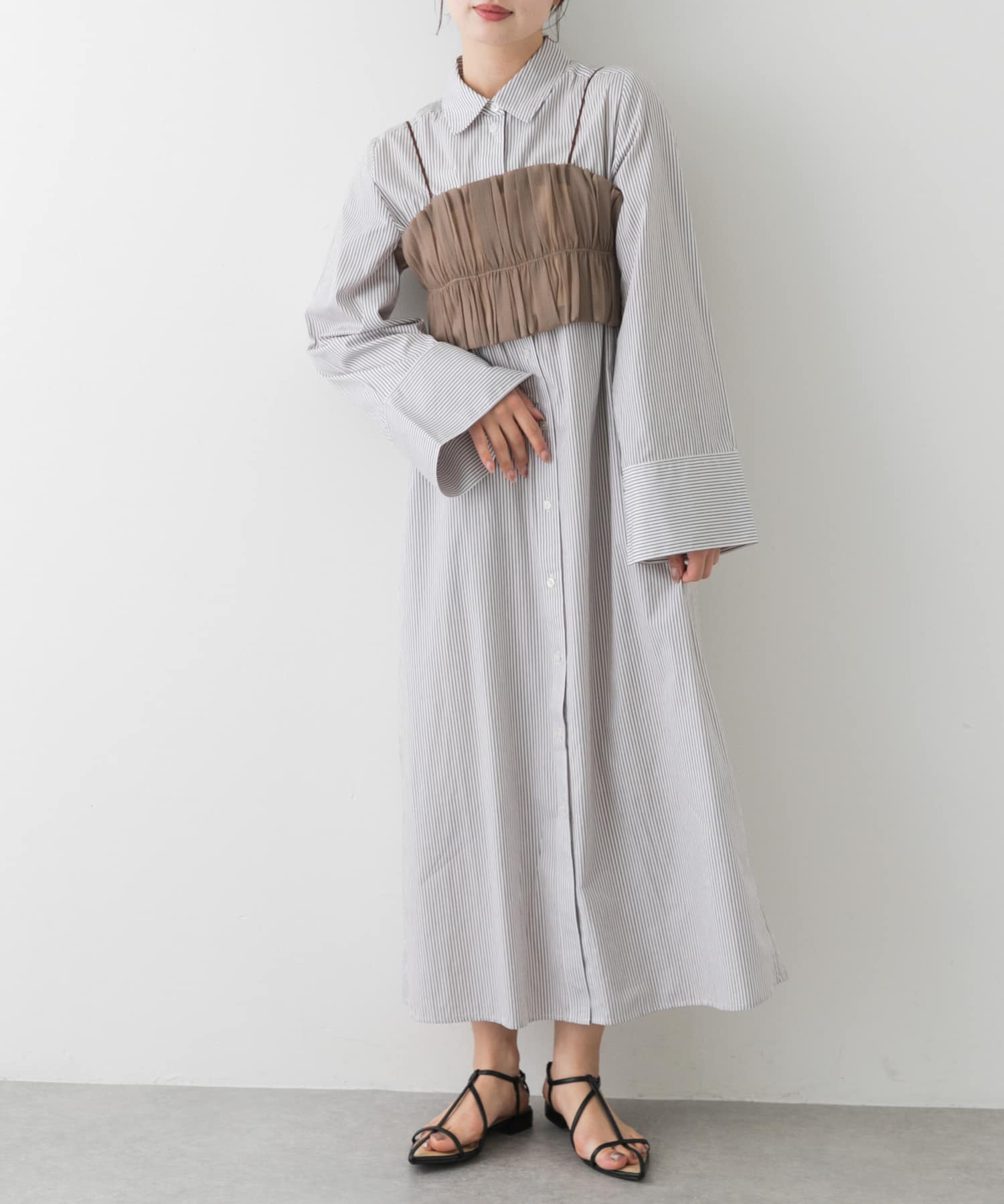 ビスチェセットワンピース