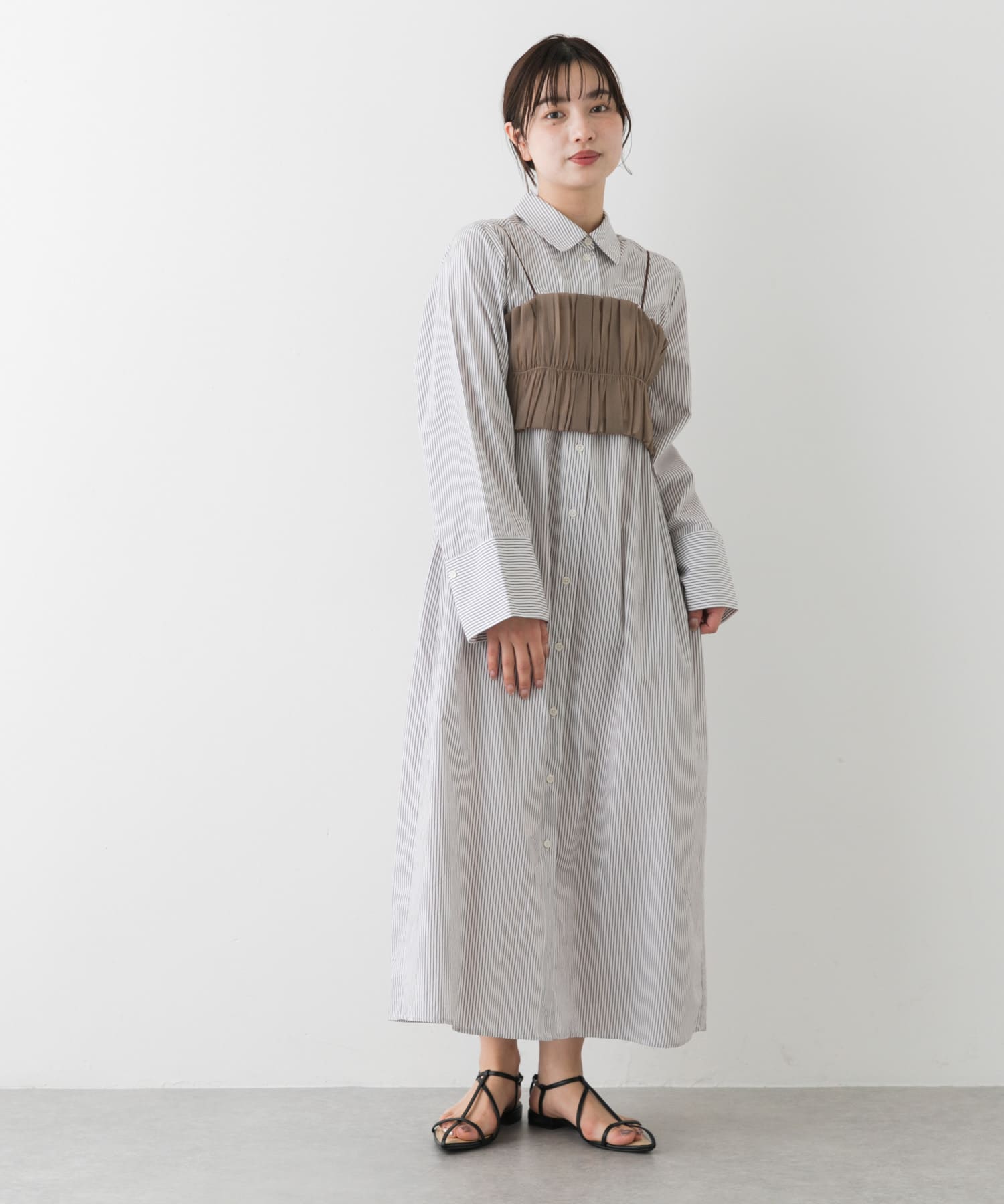 身長：158cm サイズ：one