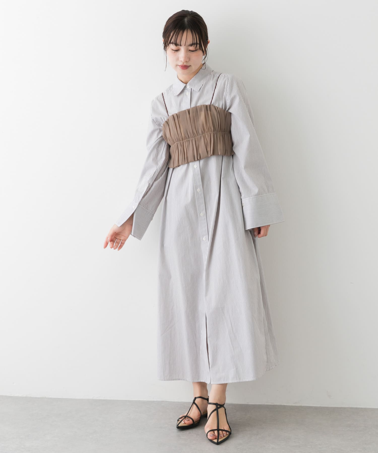 身長：158cm サイズ：one