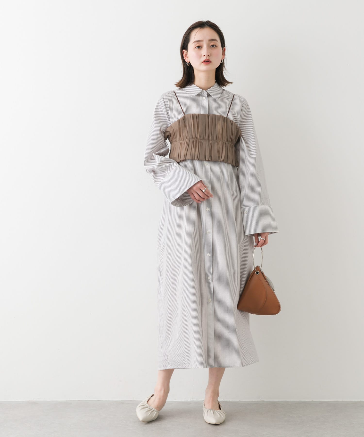 身長：169cm サイズ：one