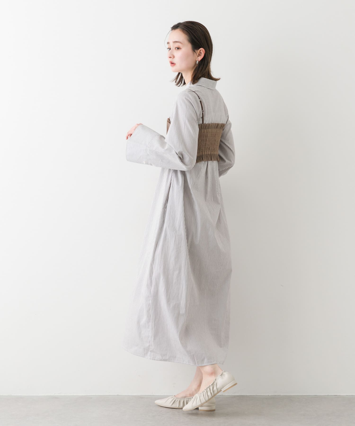 身長：169cm サイズ：one