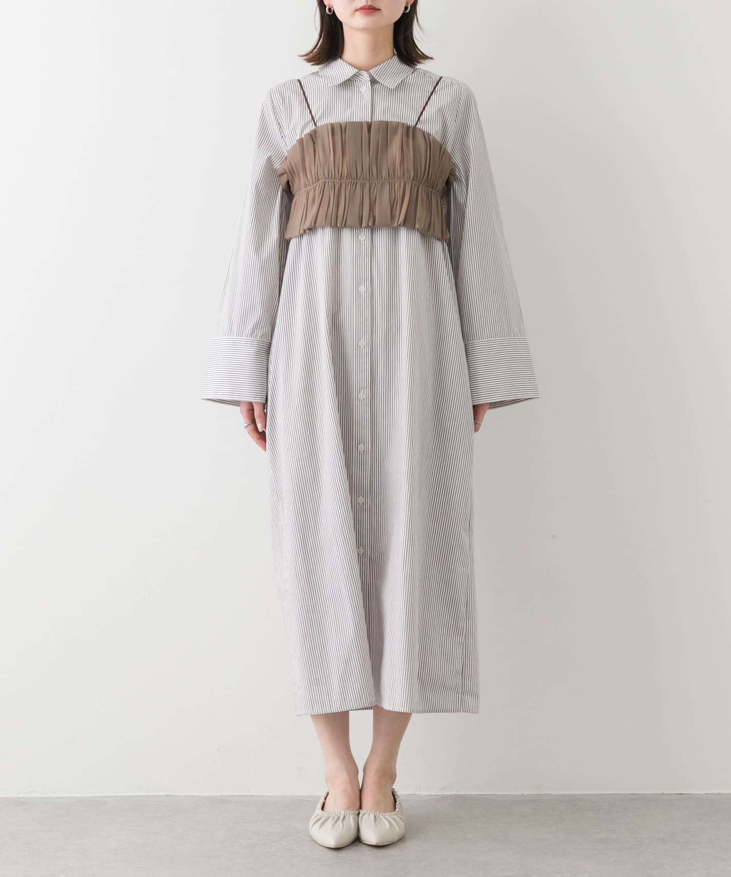 身長：169cm サイズ：one