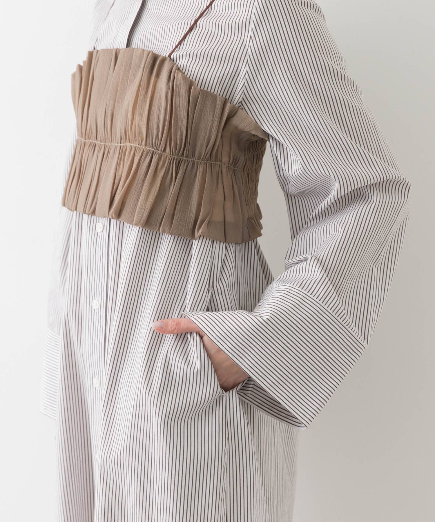 身長：169cm サイズ：one