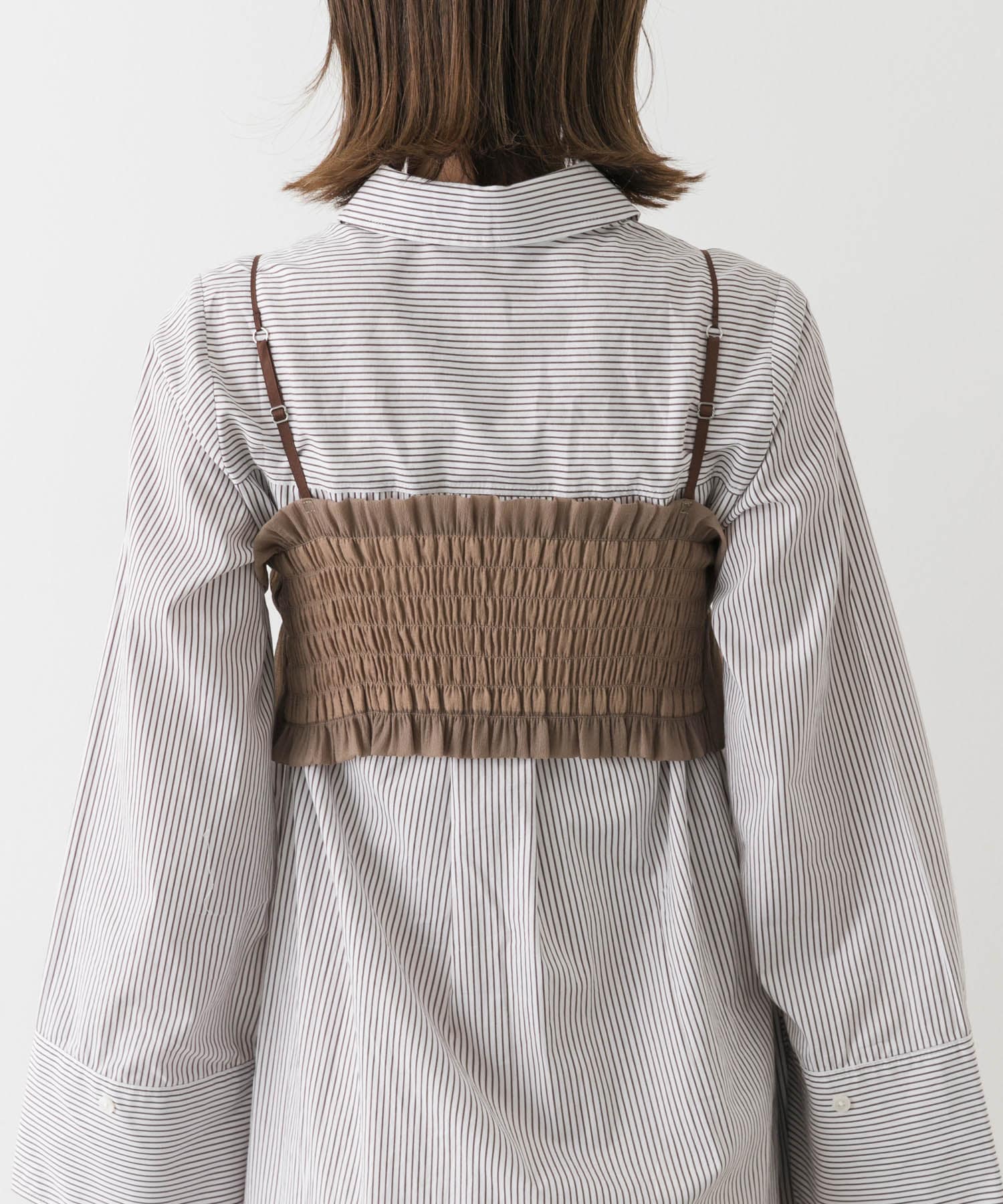 身長：169cm サイズ：one