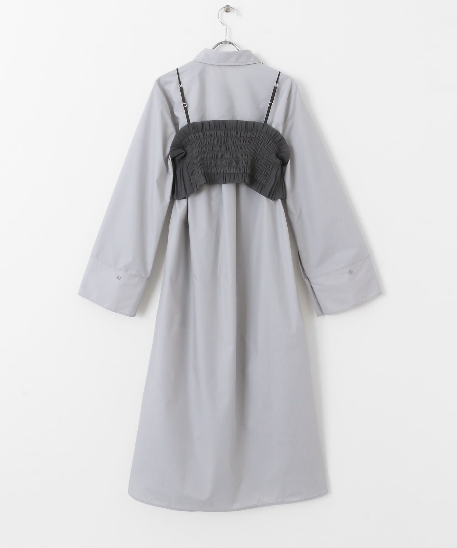 ビスチェセットワンピース L.GRAY COMPACT