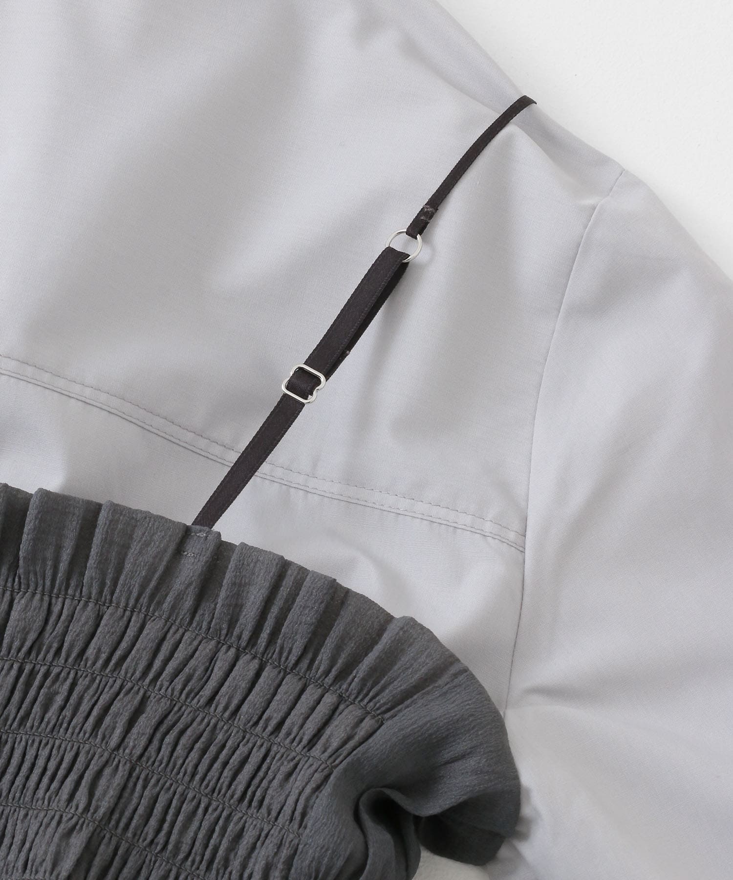 ビスチェセットワンピース L.GRAY COMPACT