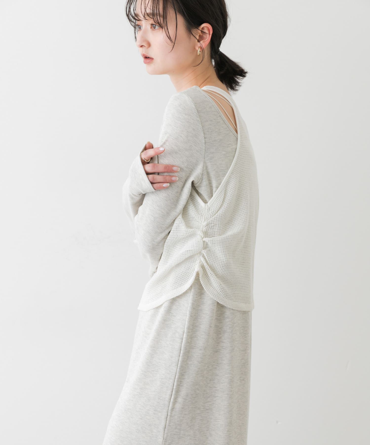 身長：169cm サイズ：one