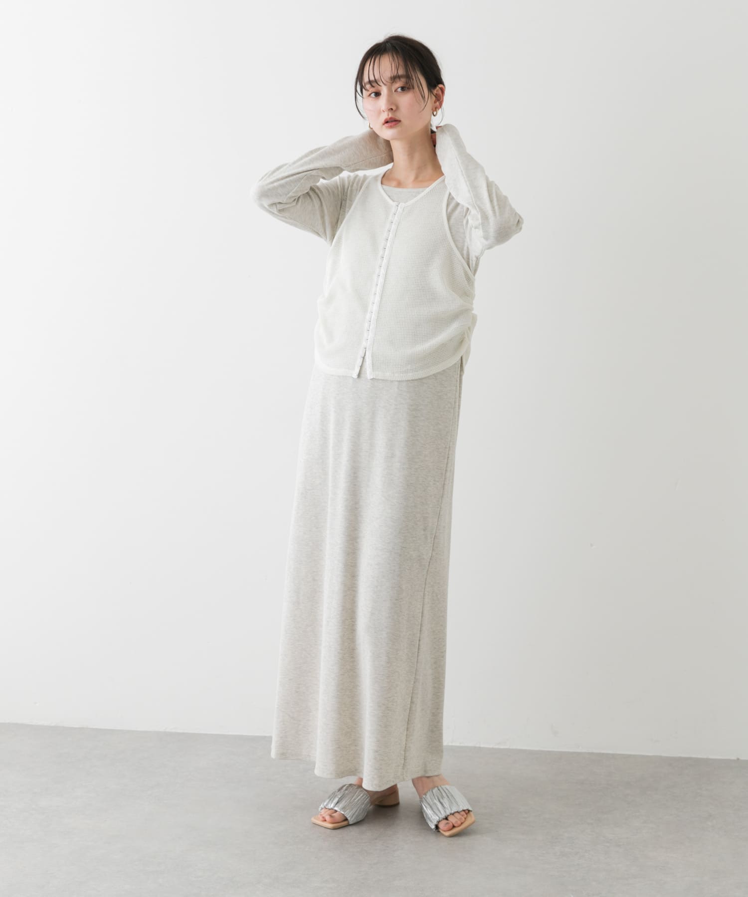 身長：169cm サイズ：one