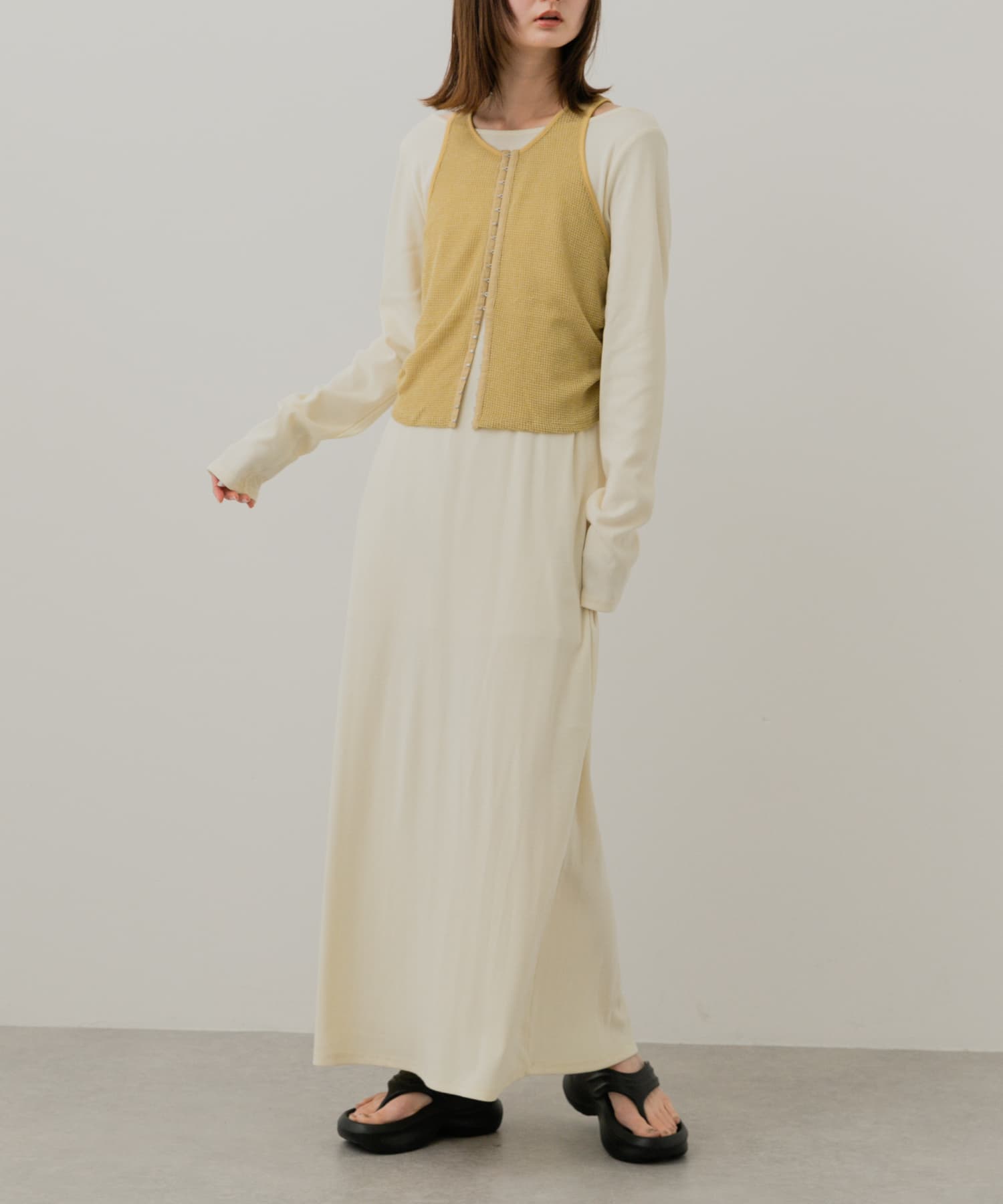 身長：169cm サイズ：one