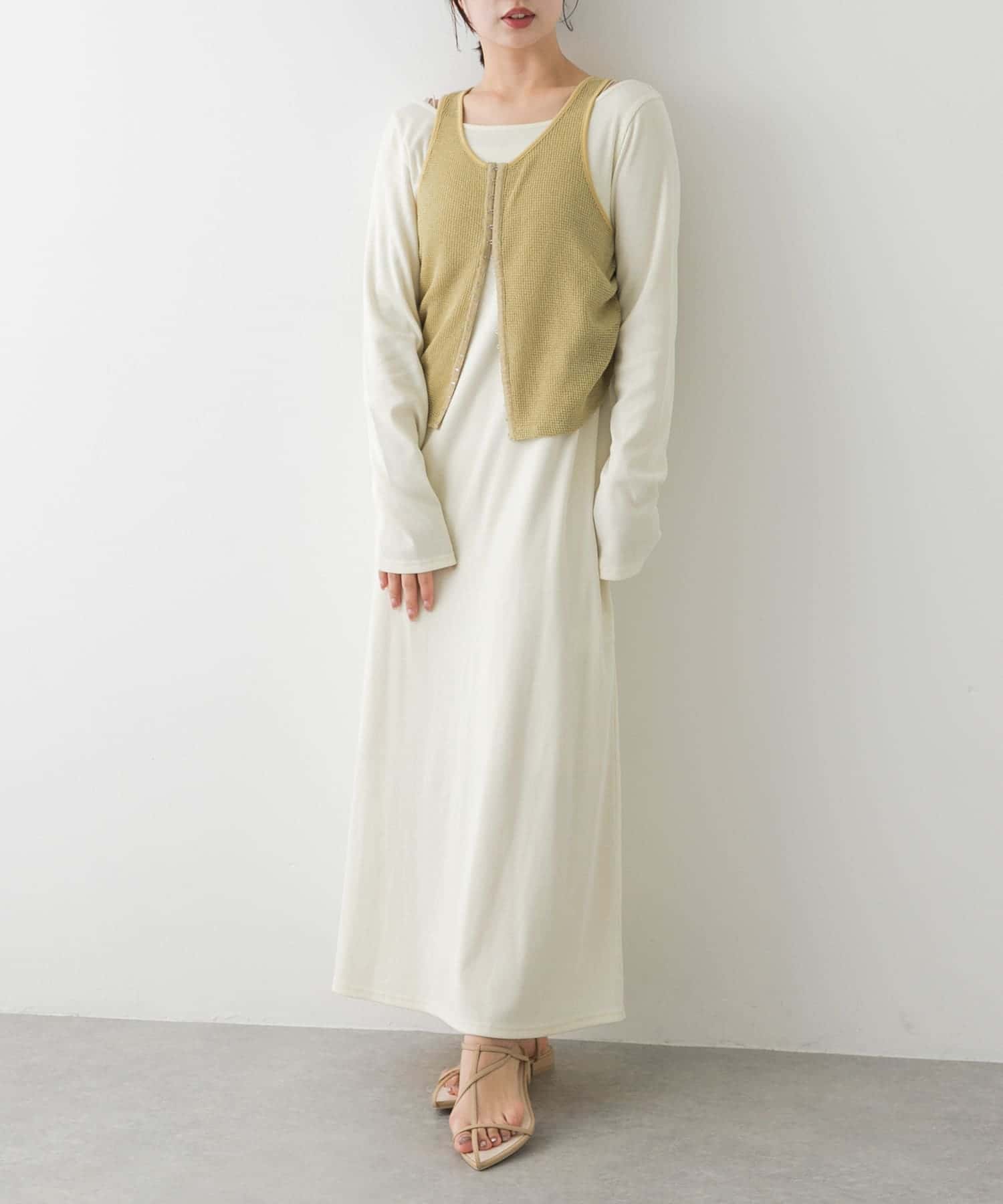 身長：158cm サイズ：one