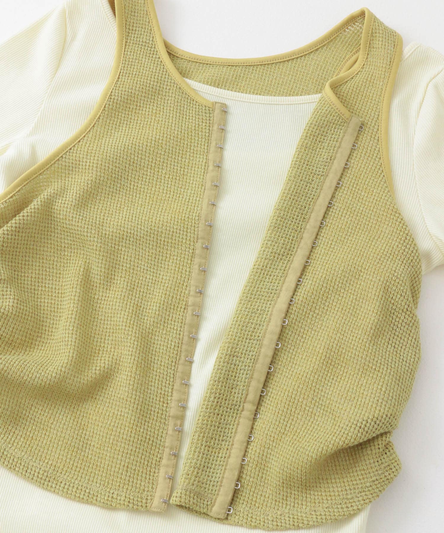 アメスリレイヤードワンピース YELLOW COMPACT