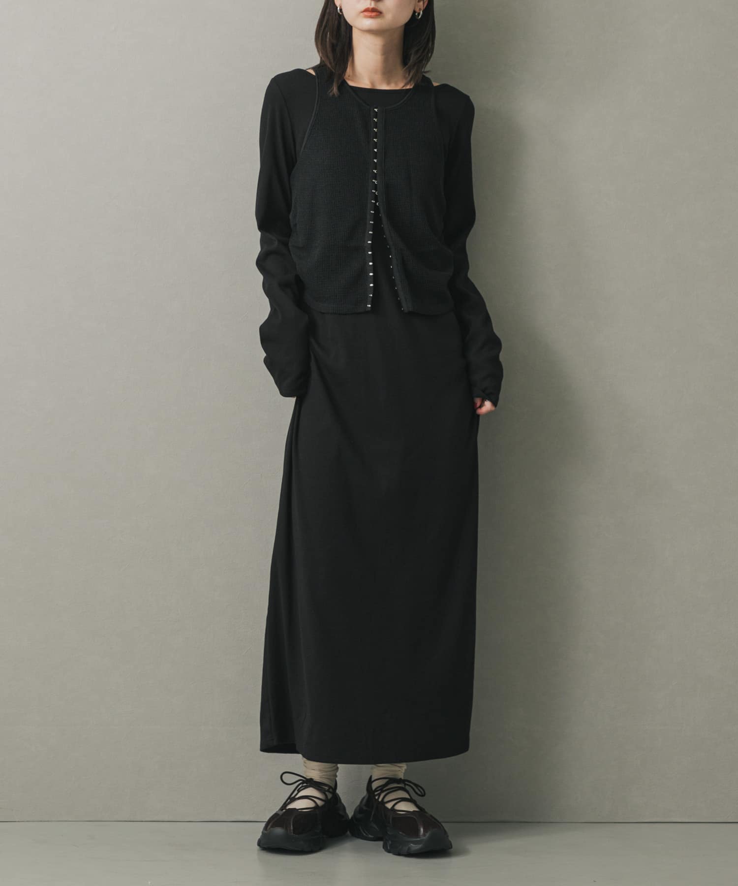 身長：169cm サイズ：one