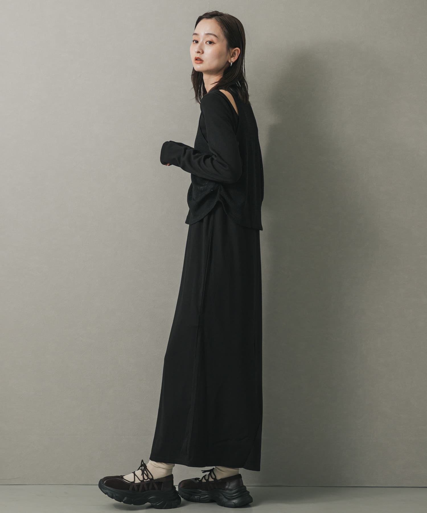 身長：169cm サイズ：one