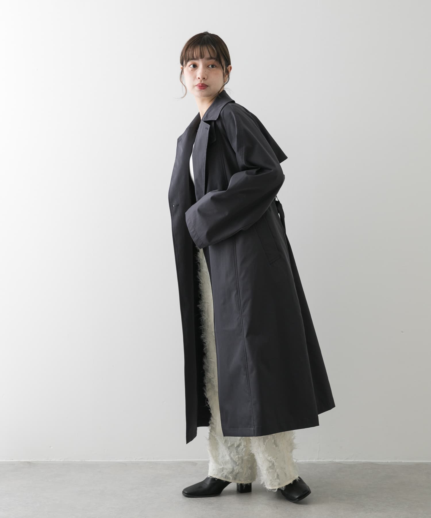 身長：158cm サイズ：one