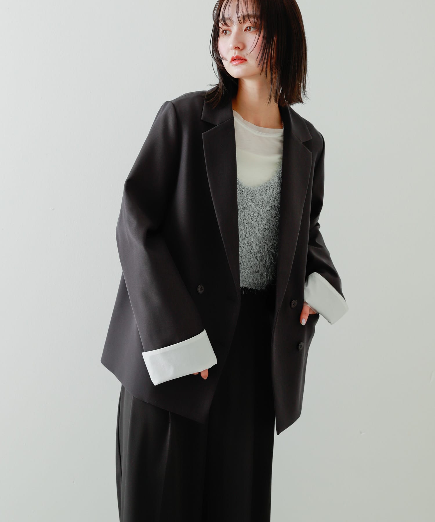 身長：169cm サイズ：one