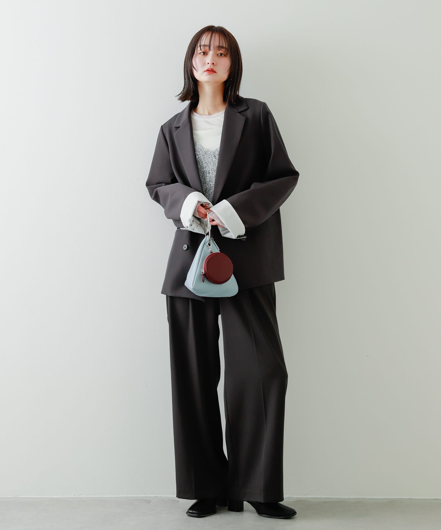 身長：169cm サイズ：one