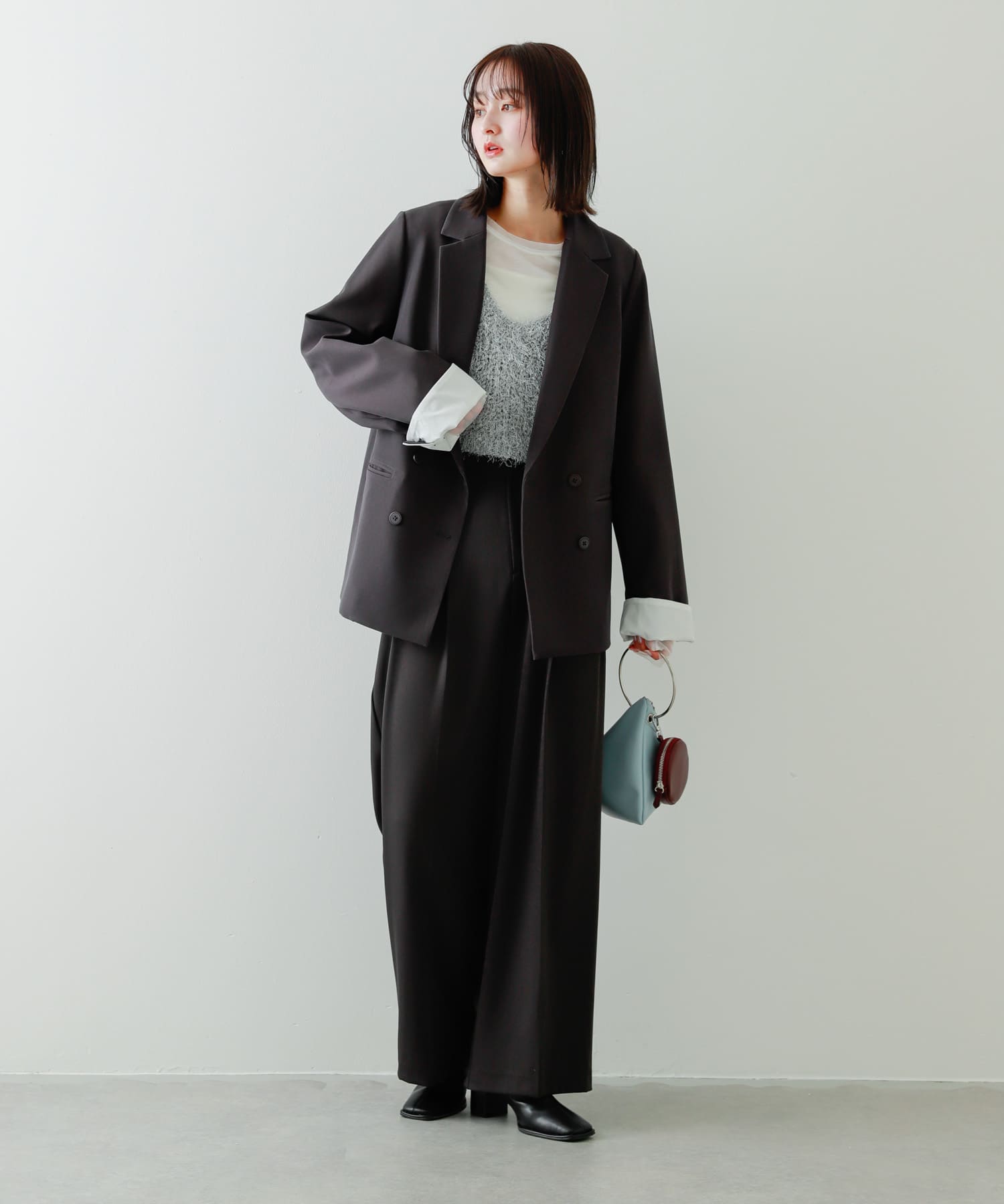 身長：169cm サイズ：one