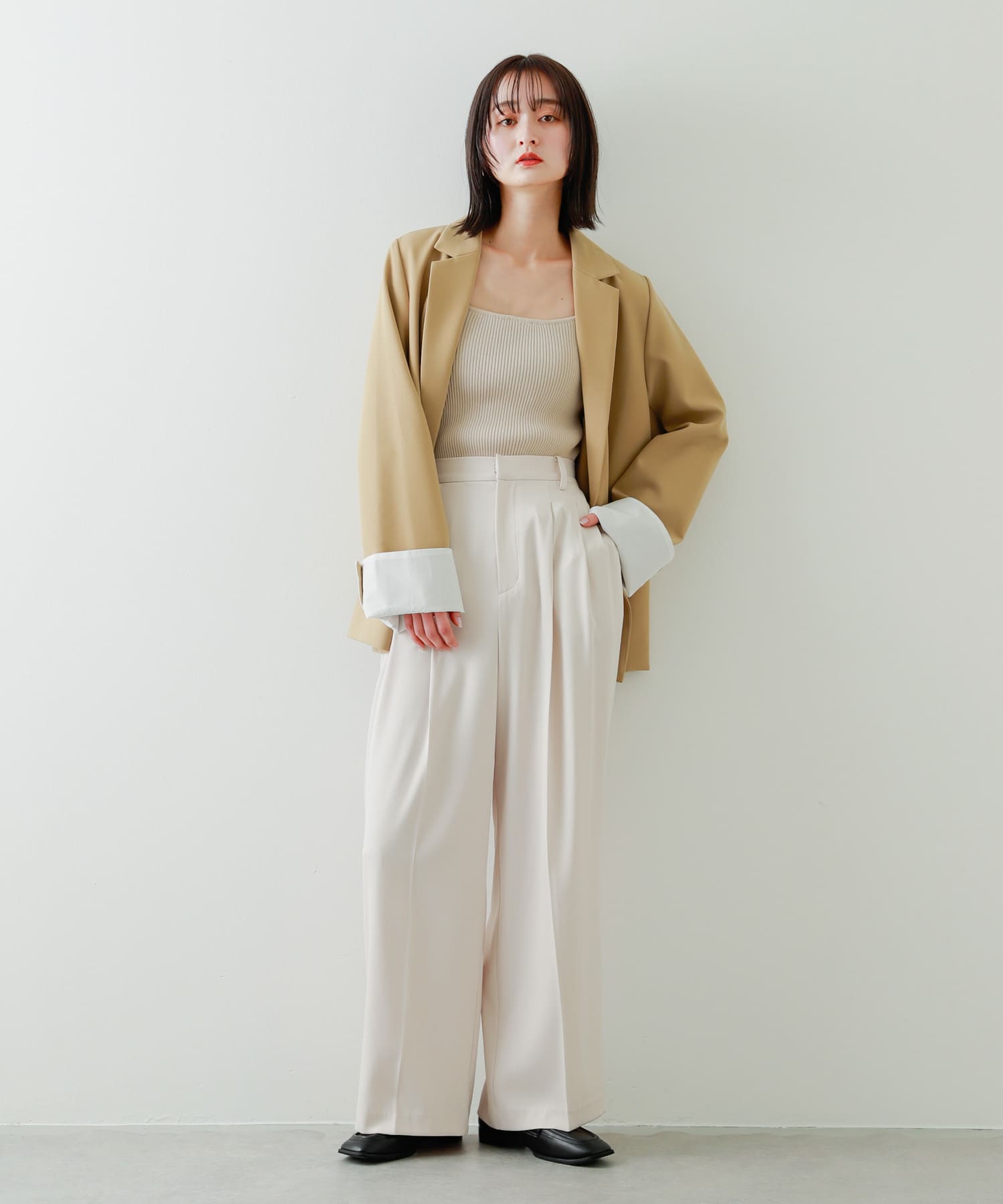 身長：169cm サイズ：one