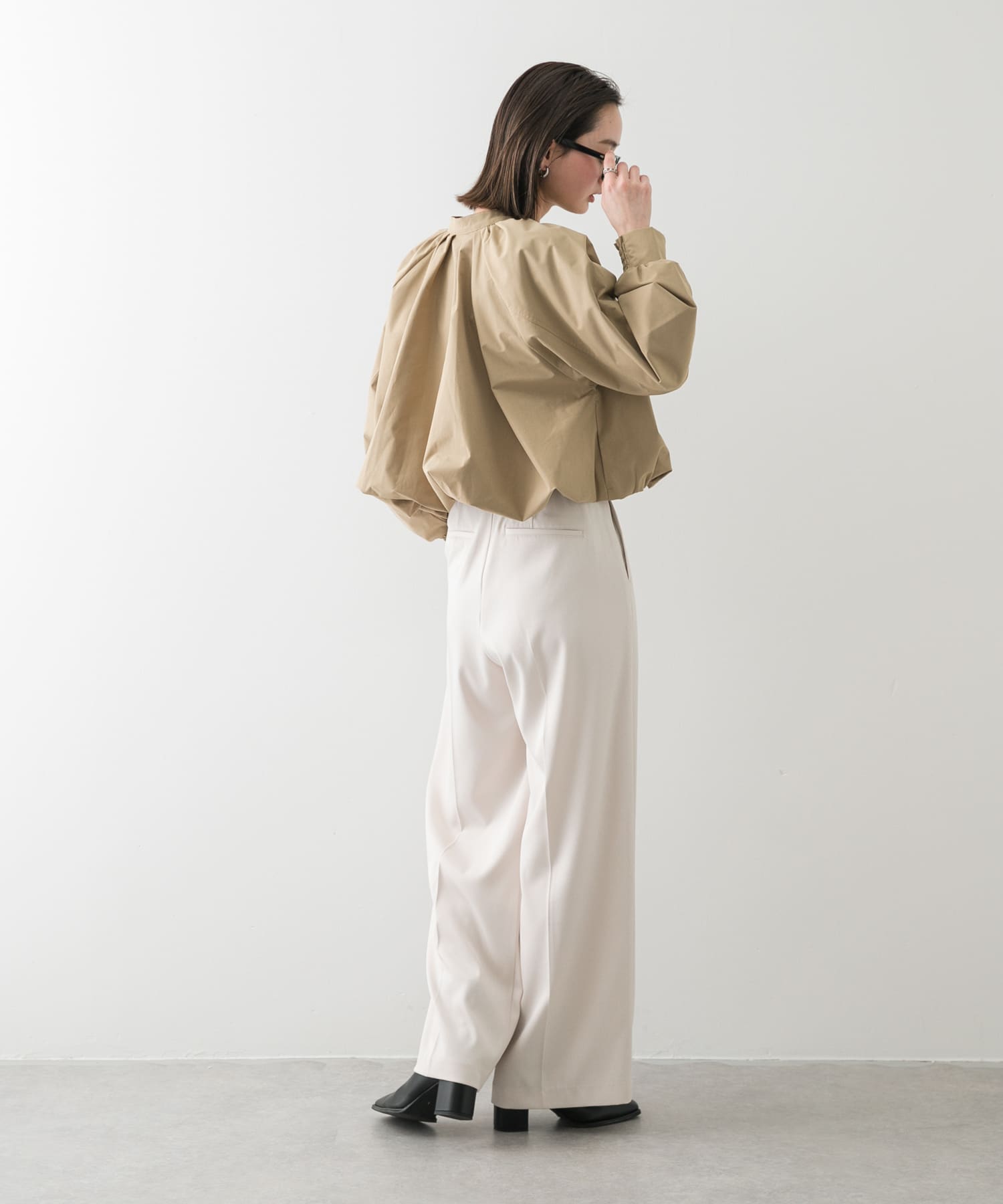 身長：169cm サイズ：one