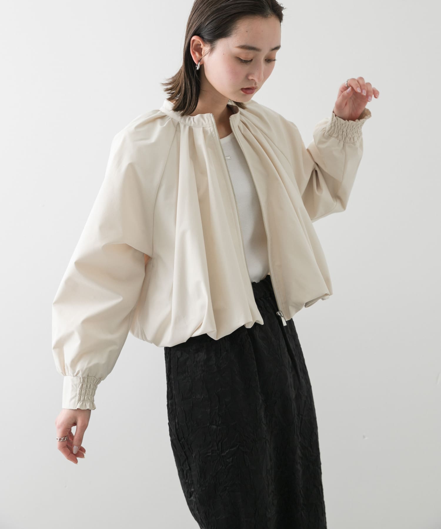 身長：169cm サイズ：one