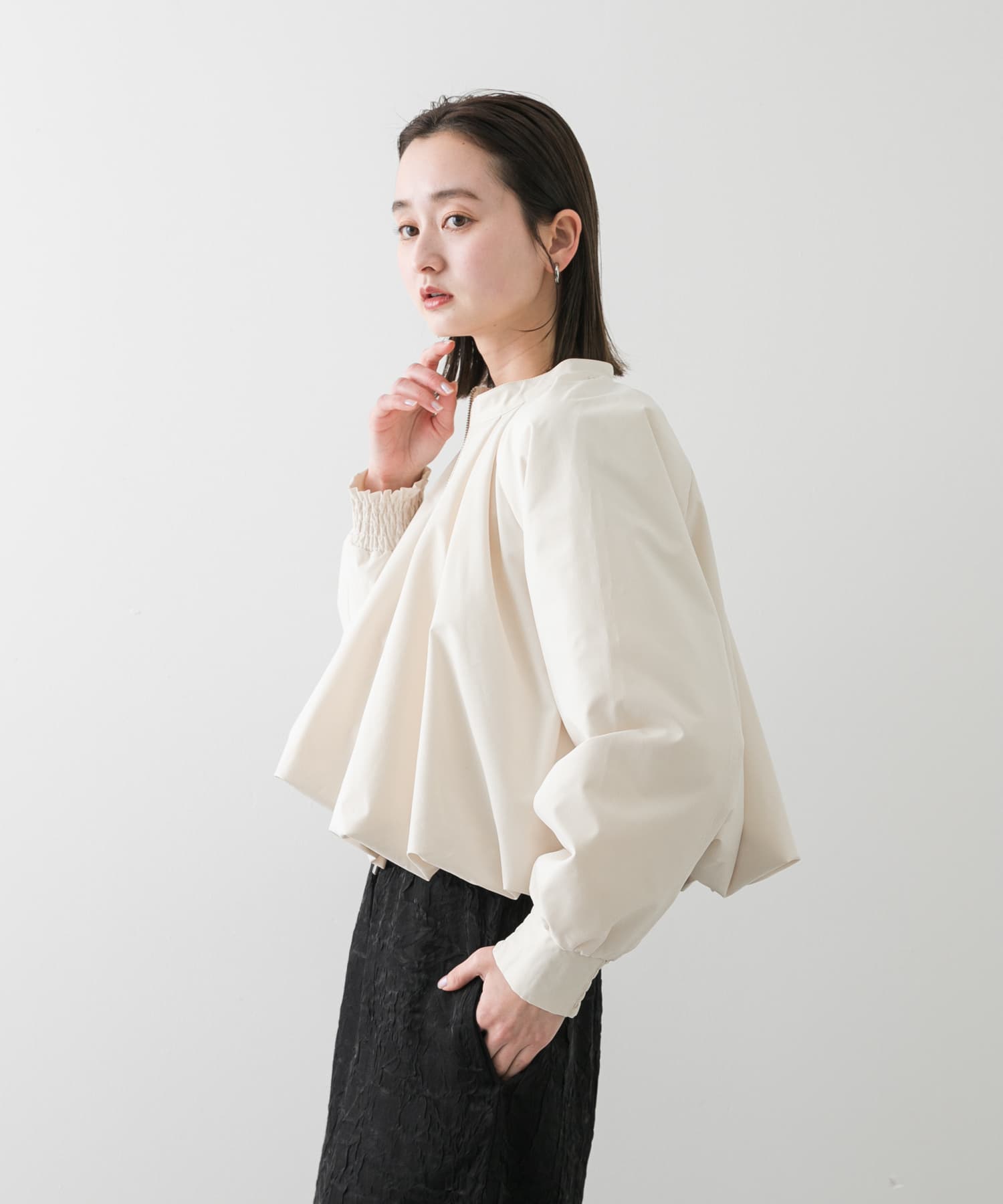 身長：169cm サイズ：one