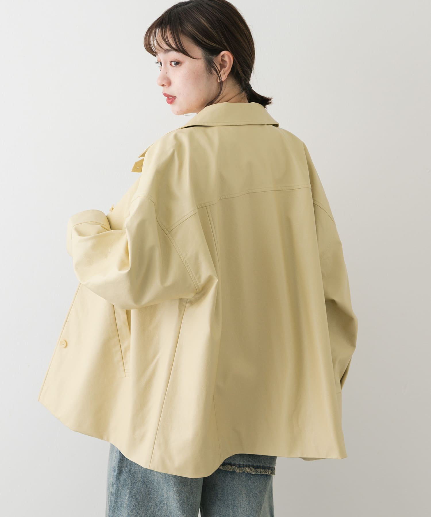 身長：158cm サイズ：one