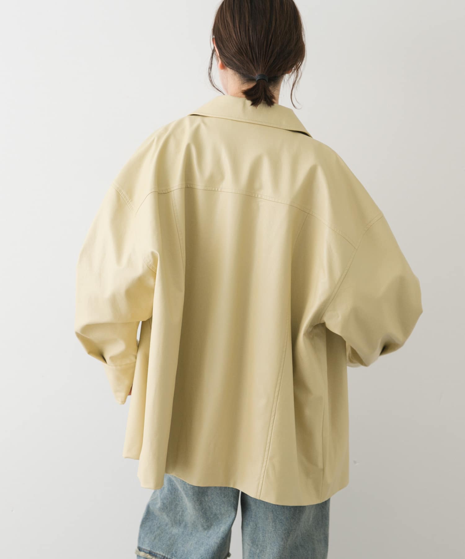 身長：158cm サイズ：one